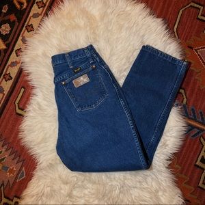 Vintage Wrangler Jeans straight leg high waisted